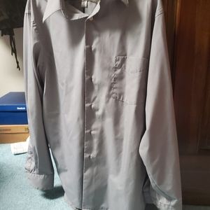 Gray dress shirt